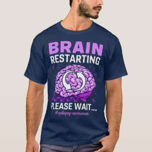 Camiseta Epilepsia Sensibilización Difícil Reinicio del Cer