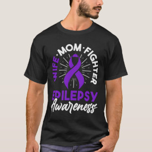 Camiseta Epilepsia Sensibilización Diversión Guerrero Epilé