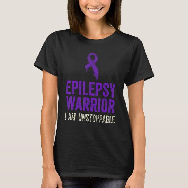 Camiseta Epilepsia Sensibilización Diversión Médico Epilépt (Anverso)
