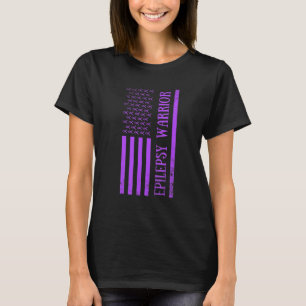Camiseta Epilepsia Warrior Purple Epilepsy Awareness Mes U