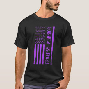 Camiseta Epilepsia Warrior Purple Epilepsy Awareness Mes U