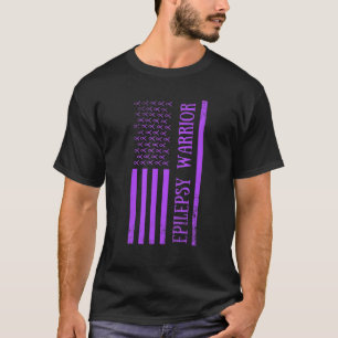 Camiseta Epilepsia Warrior Purple Epilepsy Awareness Mes U