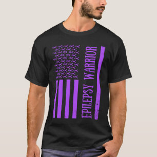 Camiseta Epilepsia Warrior Purple Epilepsy Awareness Mes U