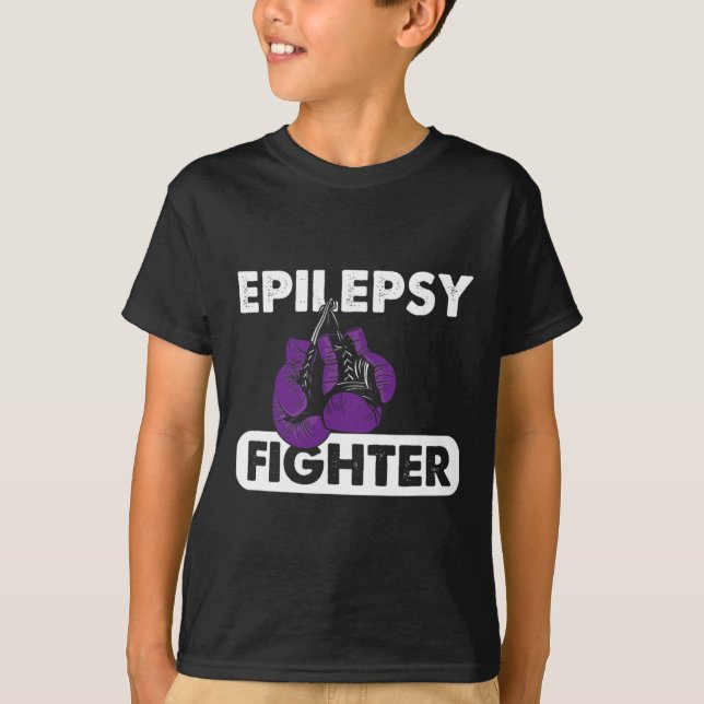 Camiseta Epilepsy Fighter  (Anverso)