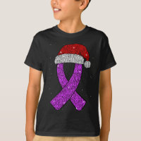 Epilepsy Navidades Gorra Purple Awareness Ribbon S