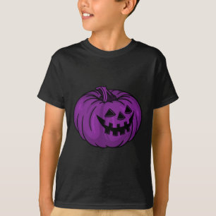 Camiseta Epilepsy Purple Pumpkin Awareness Ribbon Halloween