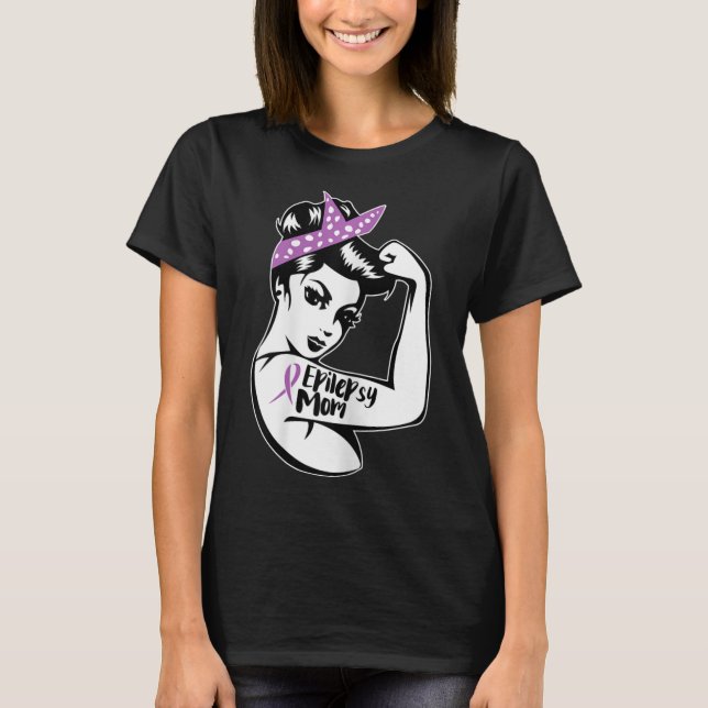 Camiseta Epilepsy Support - Epileptic Awareness Epilepsy Mo (Anverso)