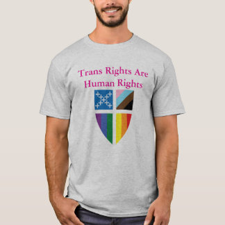 Camiseta Episcopal Trans Rights Are Human Rights 