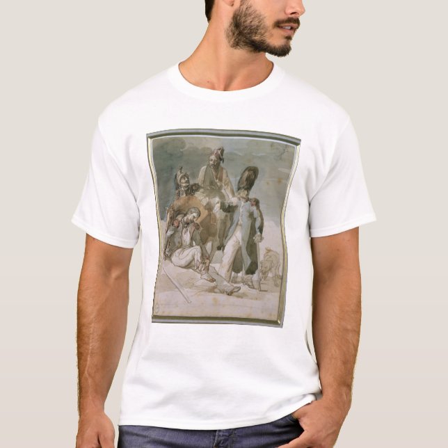 Camiseta Episodio del retratamiento de Napoleon (Anverso)