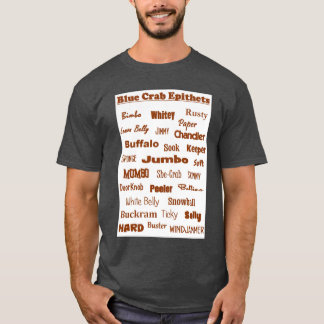 Camiseta Epithets de la bahía de Chesapeake