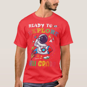 Camiseta Eplore Cuarto Grado De Vuelta Al Espacio Escolar A
