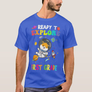 Camiseta Eplore Primer Grado De Vuelta Al Espacio Astronaut