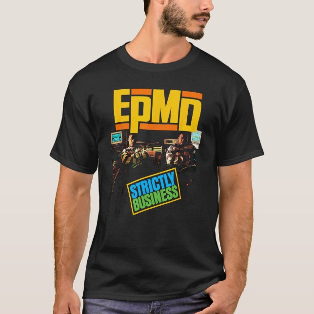 Camiseta EPMD  Negocios Estrictos (Anverso)