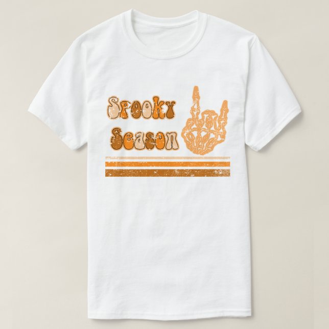 Camiseta época espeluznante (Diseño del anverso)