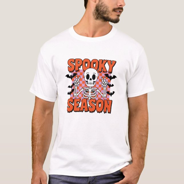 Camiseta época espeluznante (Anverso)