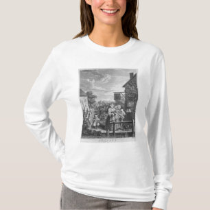 Camiseta Épocas del día, tarde, 1738