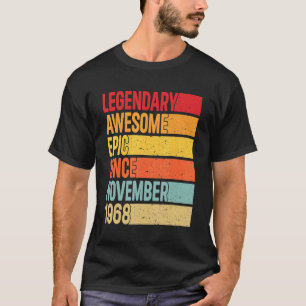 Camiseta Epopeya legendaria de 54 años desde noviembre