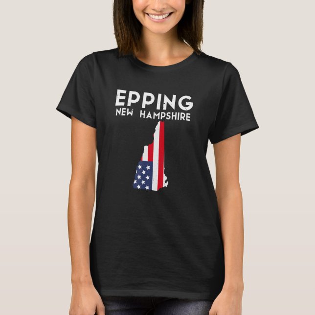 Camiseta Epping New Hampshire Estados Unidos Viajes (Anverso)
