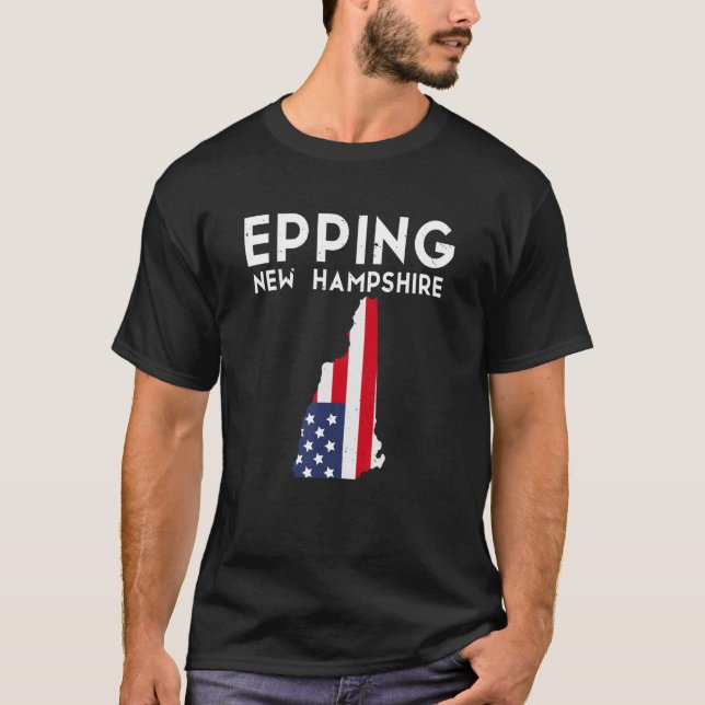 Camiseta Epping New Hampshire Estados Unidos Viajes (Anverso)