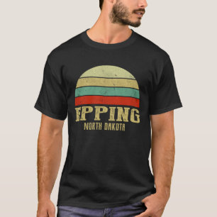 Camiseta EPPING NORTH DAKOTA Vintage Retro Sunset