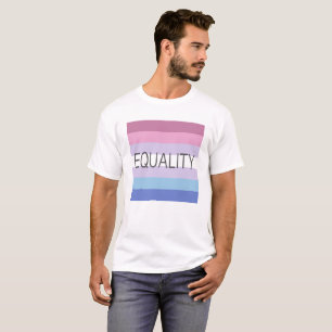 Camiseta EQUALITY Bigender Flag