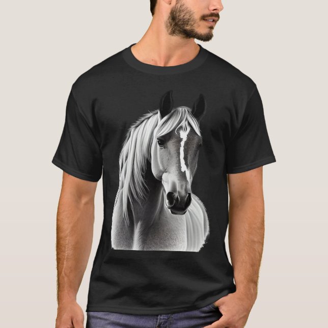 Camiseta Equestrian And Horse  Who Ride Or Raise Ponies (Anverso)