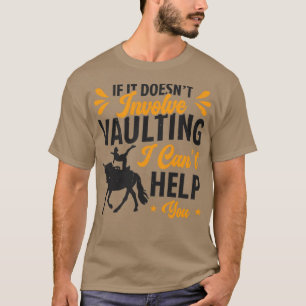 Camiseta Equestrian Horse Vaulting Horseback Riding Acrobat