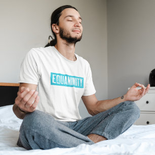 Camiseta Equidad de meditación de Vipassana Upekkha Anicca