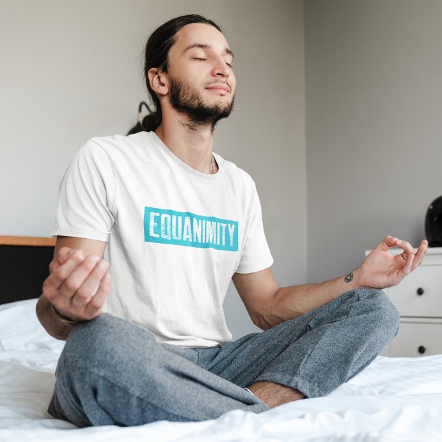 Camiseta Equidad de meditación de Vipassana Upekkha Anicca (Subido por el creador)