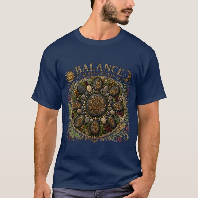 Camiseta Equilibrio Boho (Anverso)