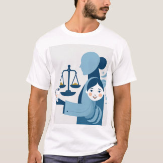 Camiseta "Equilibrio de amor y responsabilidad - Maternidad