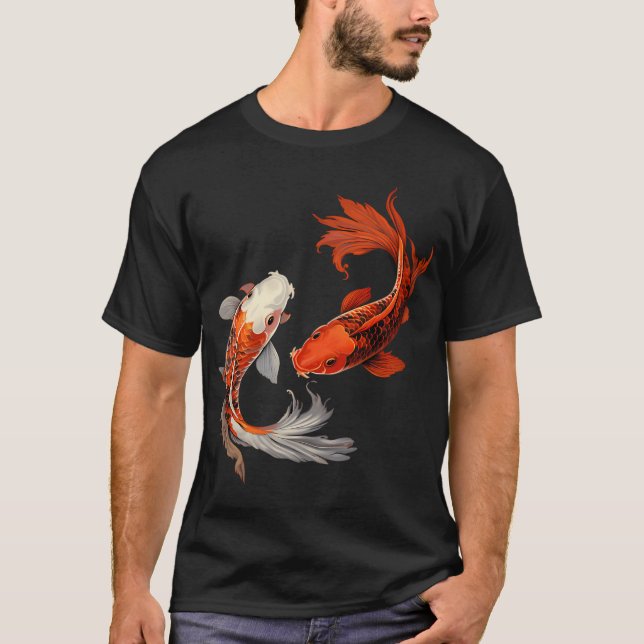 Camiseta Equilibrio de koi (Anverso)