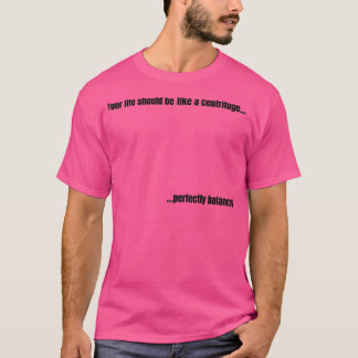 Camiseta Equilibrio entre ciencias de la vida