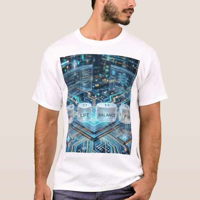 Camiseta Equilibrio entre vida laboral y personal | Program (Anverso)