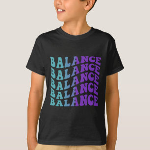 Camiseta Equilibrio Prevención del Suicidio Conciencia sobr