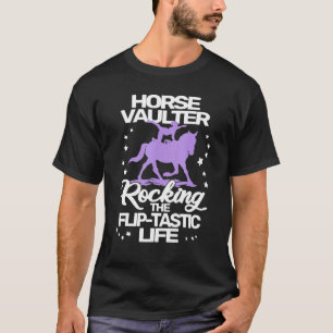 Camiseta Equilibrista a Caballo Balanceando la Vida Flip Ta