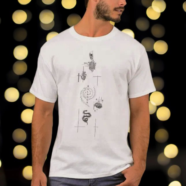 Camiseta Equilibrium: Vertical Word Design (Subido por el creador)