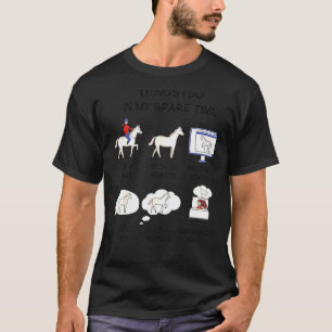 Camiseta Equinetrovert Funny Horse Para El Amante Del Cabal