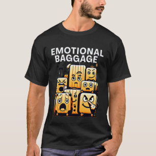 Camiseta Equipaje Emocional Divertido Salud Mental Psicológ