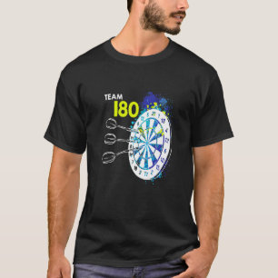 Camiseta Equipo 180 Dardos 180 diana 180 en dardos Premium