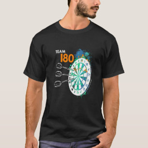 Camiseta Equipo 180 Darts 180 dartboard 180 en dardos Premi