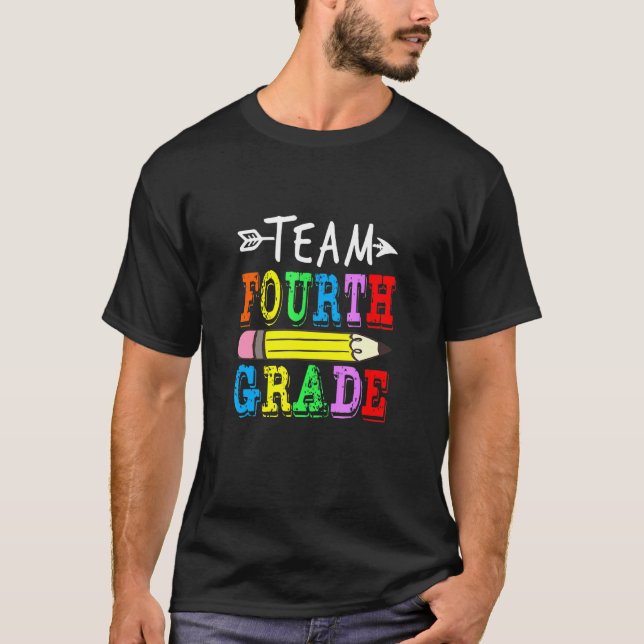 Camiseta Equipo 4º Grado De Vuelta A La Escuela 2021 2022 P (Anverso)
