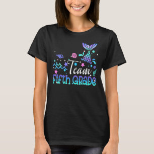 Camiseta Equipo 5º Quinto Grado Sirena Primer Día De La Esc