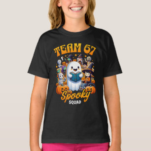 Camiseta Equipo 67 Spooky Squad Divertido Seis Siete Meme 6