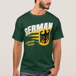 Camiseta Equipo alemán de bebedores celebra fiesta de bebid