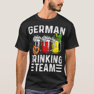Camiseta Equipo alemán de bebidas Bandera de Alemania Vinta