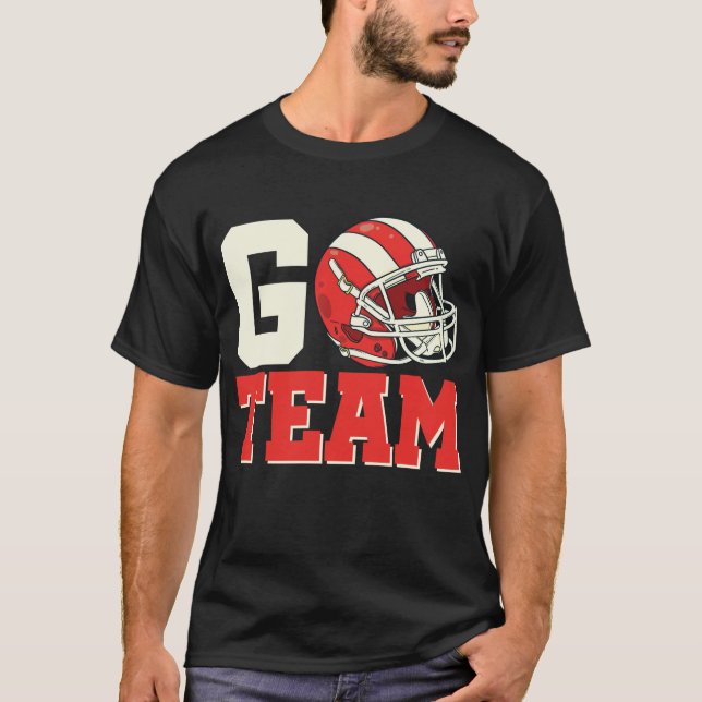 Camiseta Equipo americano de fútbol Go (Anverso)