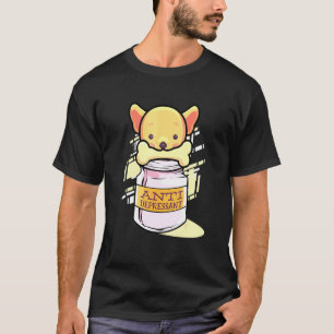 Camiseta Equipo antidepresivo Chihuahua para esposa