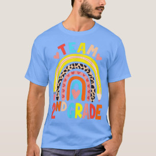 Camiseta Equipo Arcoiris 2º Grado De Vuelta A La Enseñanza 