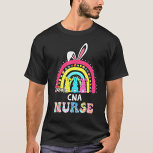 Camiseta Equipo arcoiris CNA Enfermera conejito Ears Easter